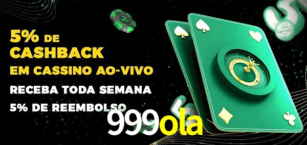 Promoções do cassino ao Vivo 999ola